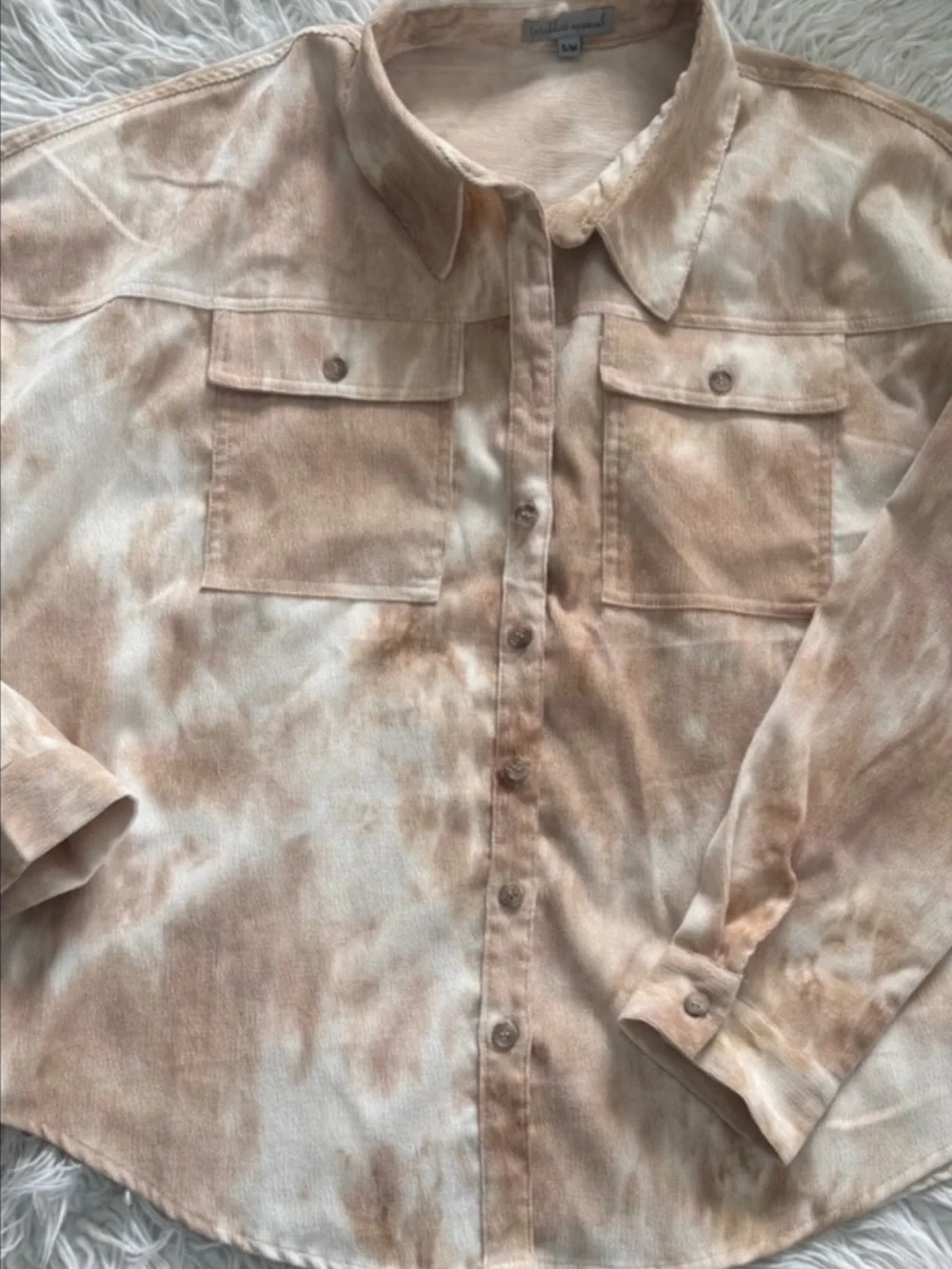 NWOT Wishlist Apparel Tie Dye Shacket